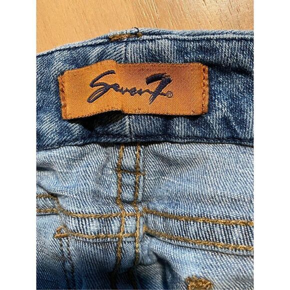Seven7‎ Lightly Distressed Women’s Jeans - Picture 6 of 8